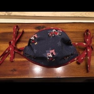 Mickey Mouse Adult Face Mask w/Fabric Ties